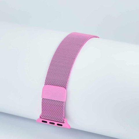 Ремешок для Apple watch 38/40/41mm Milanese Loop Band Pink Ремешок для Apple watch 38/40/41mm Milanese Loop Band Pink